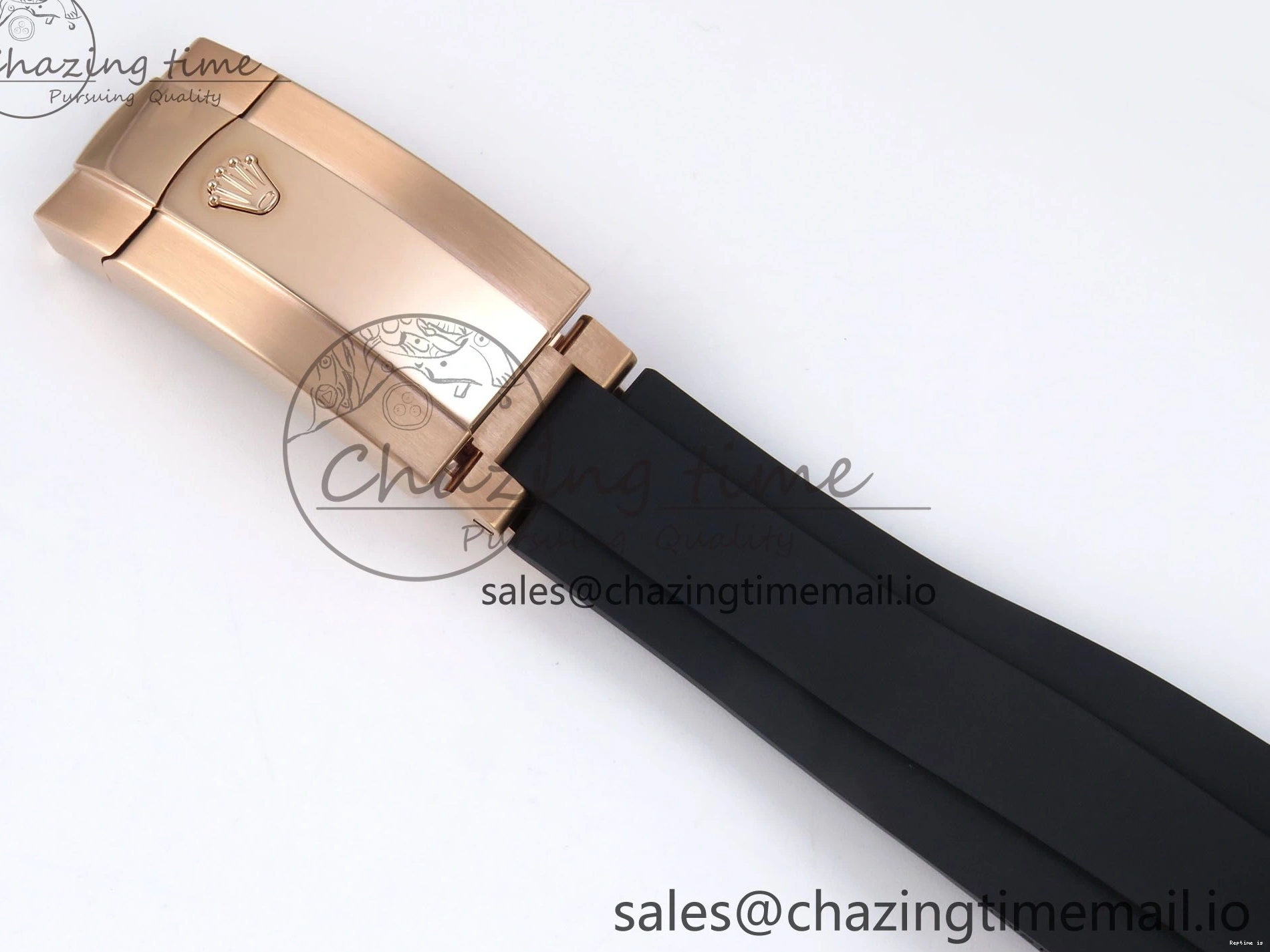 0104 Sky-Dweller 336235 RG ZF 1:1 Best Edition Gray Dial on Oysterflex Strap A23J (Gain Weight) SportInspired 908